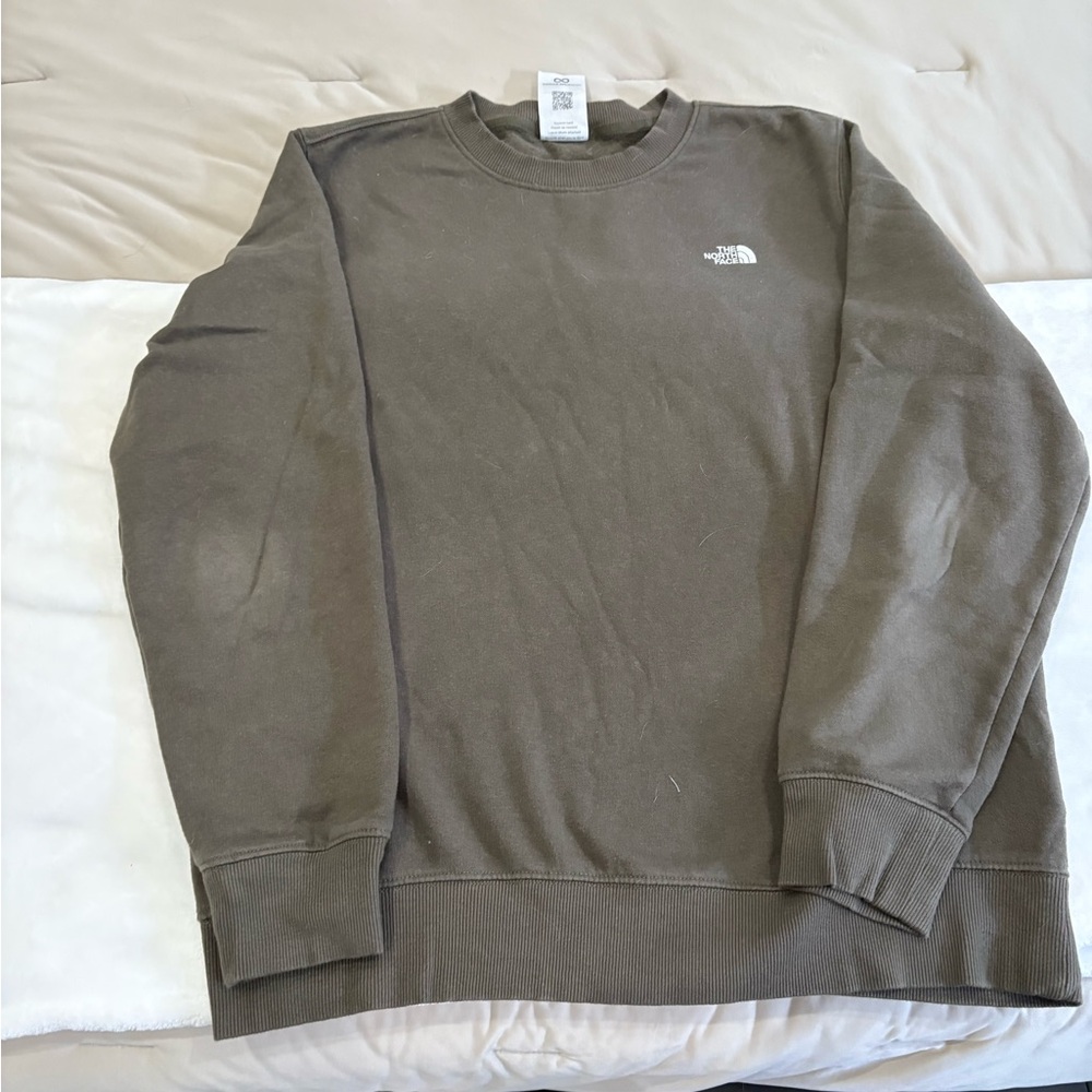 The North Face Men's Olive Crewneck Sweater